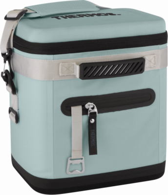 Thermos CI2412004GC Soft-Sided Collapsible Cooler, Glacier, 12 Can Capacity