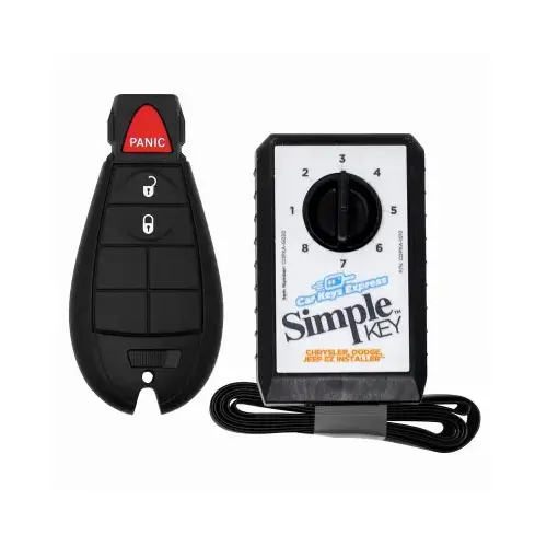 Car Keys Express CDFO-E3Z0SK Simple Key Programmer & Car Fob for Select Chrysler, Dodge, & Jeep