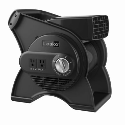 Lasko U12104 Blower Fan Pivoting Pro 12.25" H 3 speed Black