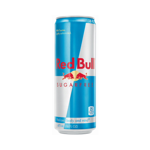 Red Bull RB33673 Energy Drink, Sugarfree Flavor, 16 oz Can