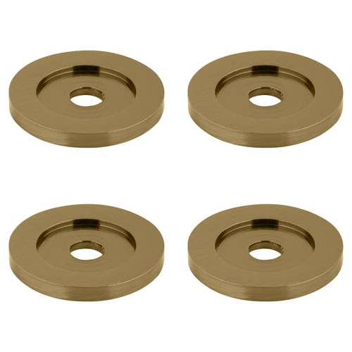 CRL 30WKSB Satin Brass Replacement Washers for BacktoBack Solid Pull Handle