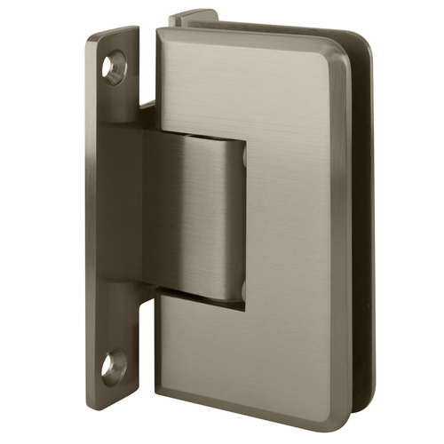 Brushed Nickel Cologne 537 Series 5 Degree Pre-Set Wall Mount 'H' Back Plate