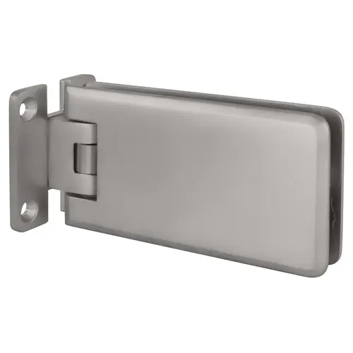 Satin Chrome Adjustable Standard Wall Mount Grande Series Hinge