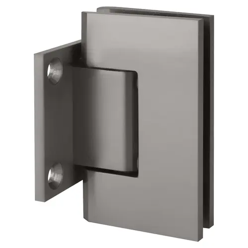 CRL JRG074SC Satin Chrome Junior Geneva 074 Series Wall Mount Short Back Plate Hinge