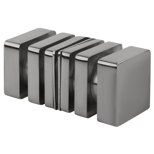 CRL SDK160CH Polished Chrome Square Back-to-Back Style Knobs