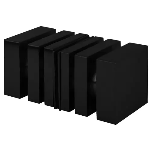 CRL SDK160MBL Matte Black Square Back-to-Back Style Knobs