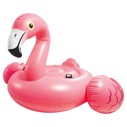 Intex Recreation 57288EP Pool Float Pink Vinyl Inflatable Mega Flamingo Island Pink