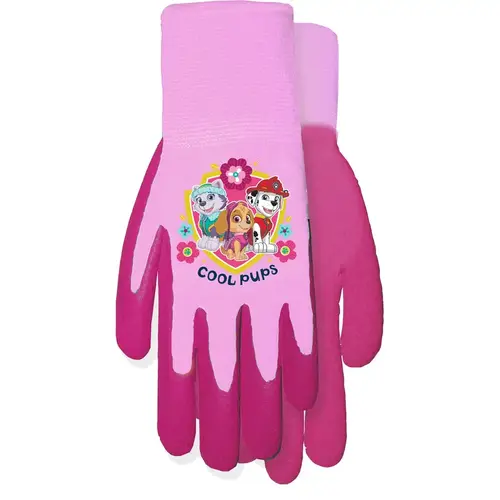 Grip Gloves Youth Garden Pink Pink - pack of 6