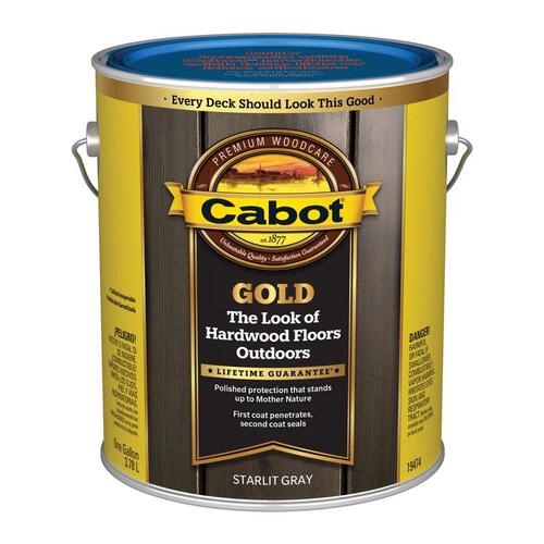 Cabot 140.0019474.007 Varnish Stain Gold Low VOC Starlit Gray 1 gal Starlit Gray
