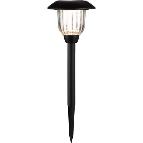 Living Accents CXJLEH300PS Pathway Light Black Solar Powered 0.2 W LED