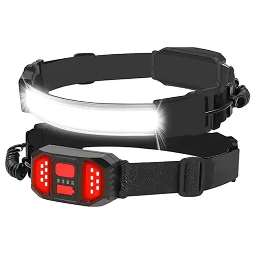 As Seen on TV HEDL-6 Head Lamp Beacon Beam Xtreme Black LED Black
