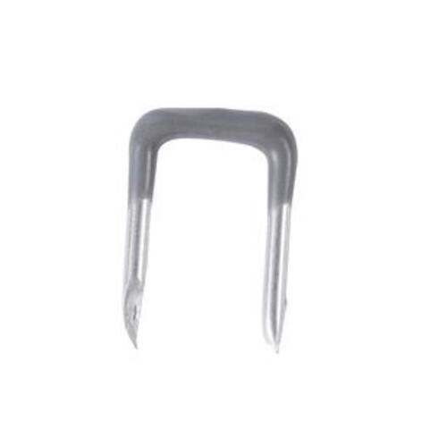 Staple 1/2" W Metal Insulated Silver