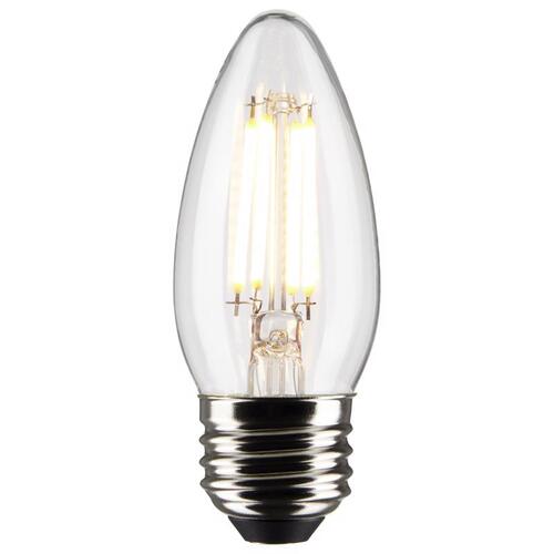 Satco S21835 Filament LED Bulb B11 E26 (Medium) Soft White 40 Watt Equivalence Clear