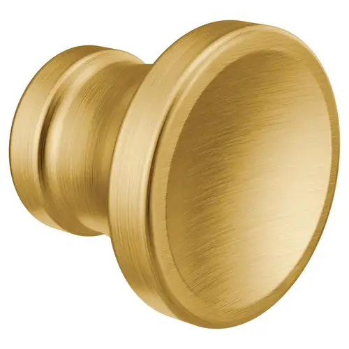 Cabinet Knob Colinet Round 1" D Brushed Nickel Brushed Nickel