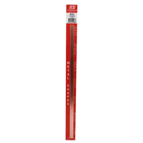 Copper Tube 3/32" D X 1 ft. L Utility