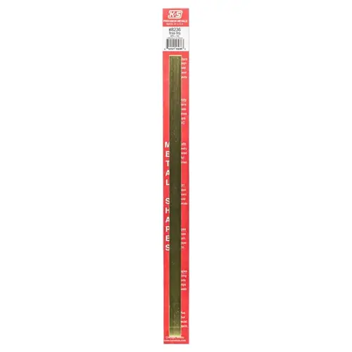 Metal Strips 0.03" X 0.5" W X 12" L Galvanized Brass Plain Galvanized