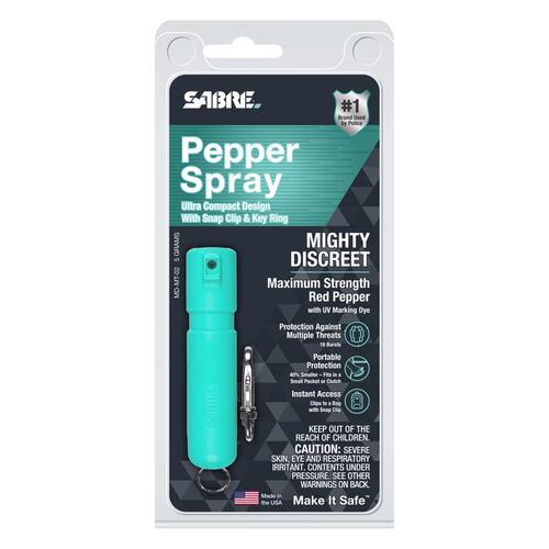 Sabre MD-MT-02 Pepper Spray Mighty Discreet Mint Plastic Mint