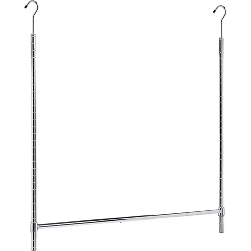 Honey-Can-Do HNG-09071 Closet Rod 37" L Adjustable Chrome Metal Chrome