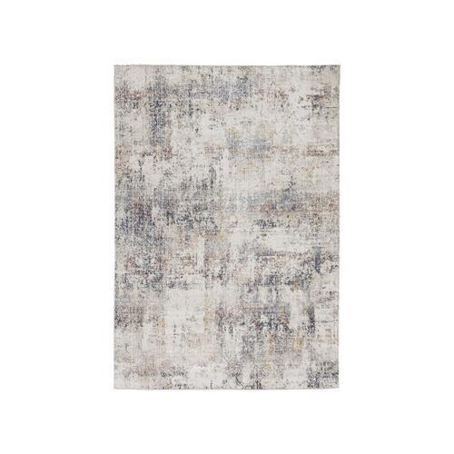 Rug Ashley Jerelyn 120" L X 94" W Multicolored Abstract Indoor and Outdoor Polypropylene Multicolored