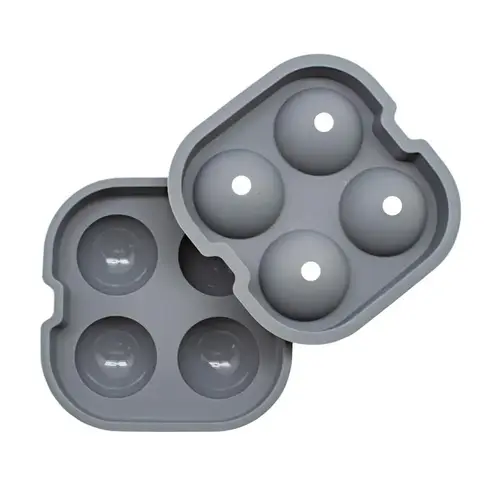 Ice Tray Gray Silicone Gray