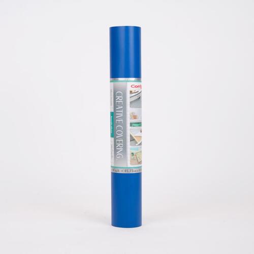 Con-Tact 16F-C9AH12-06 Shelf Liner 16 ft. L X 18" W Blue Self-Adhesive Blue