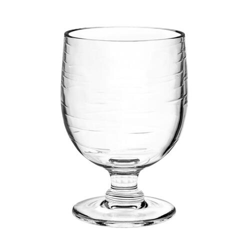 TarHong PSLGB105GOCL Goblet Clear Plastic Salud Clear