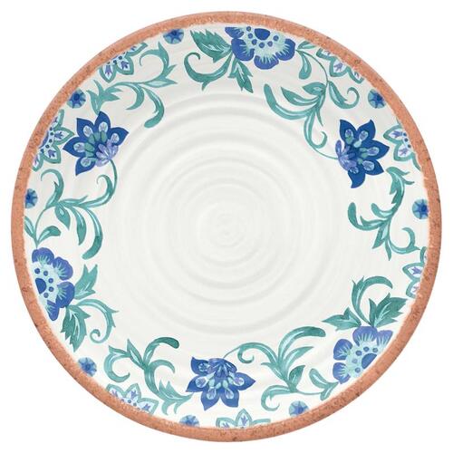 TarHong PAN1105MDPSB Dinner Plate Multicolored Melamine Artisan Multicolored