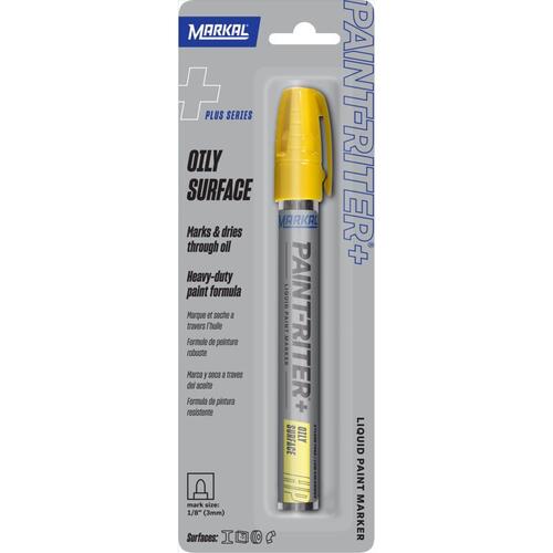 Marcal 97001 Liquid Paint Marker Paint-Riter Yellow Standard
