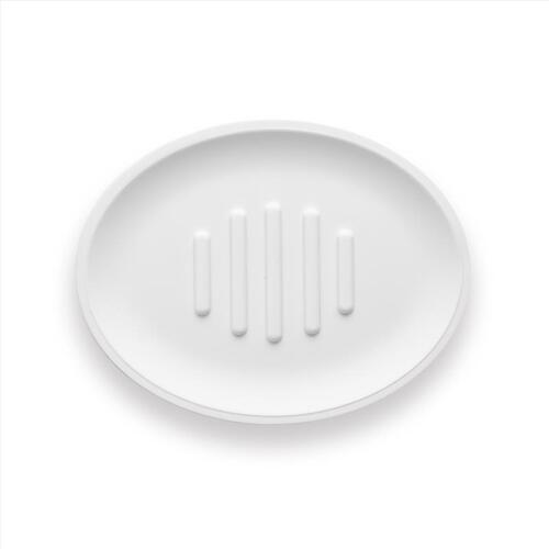 Sttelli BEA-SDI-WHI Soap Dish Belize White Plastic White