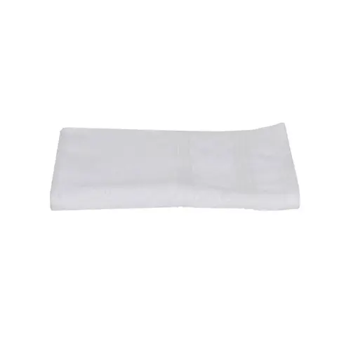 Hand Towel Radiance White Cotton White - pack of 6