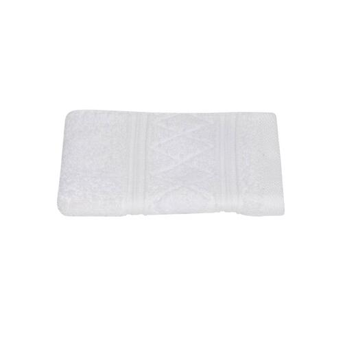 Washcloth Radiance White Cotton White