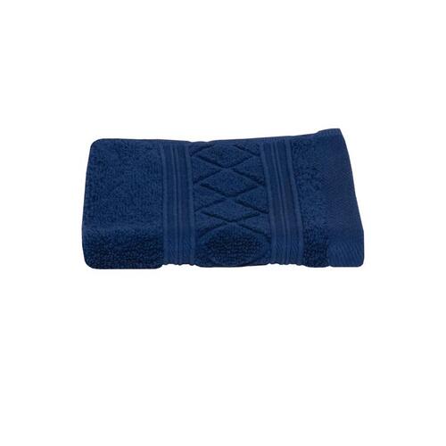 Washcloth Radiance Navy Cotton Navy