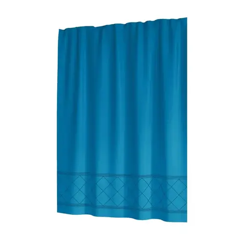 Shower Curtain Radiance 72" H X 72" W Jewel Polyester Jewel - pack of 3