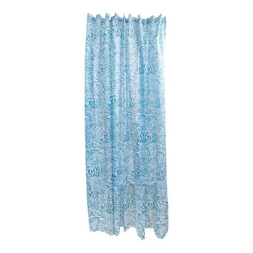 Sttelli DAS-115-TEA Shower Curtain Dandelion 72" H X 72" W Teal Polyester Teal