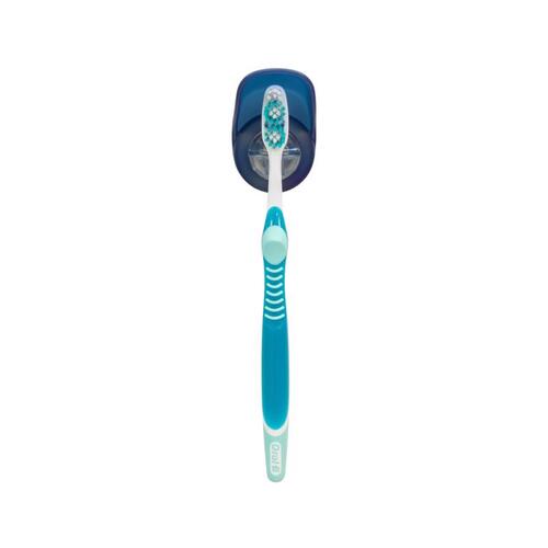 Sttelli SUO-TBH-NAV Suction Toothbrush Holder Navy Plastic Navy