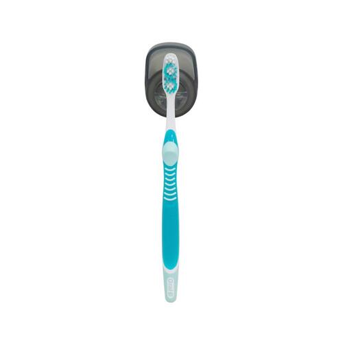Sttelli SUO-TBH-GRA Suction Toothbrush Holder Gray Plastic Gray