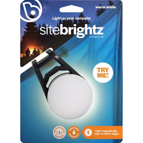 LED Site Camping ABS Plastics White