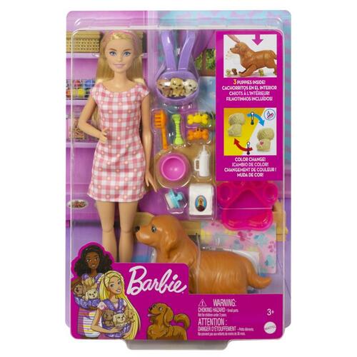 MATTEL HCK75 Doll & Pet Playset Barbie Multicolored 16 pc Multicolored