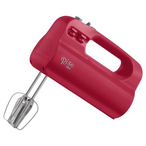 Rise by Dash RHM100GBRR04 Mixer Red 5 speed Hand Red