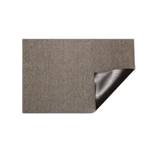 Chilewich 200550-007 Door Mat 28" L X 18" W Beige Heathered Polyester/Vinyl Beige