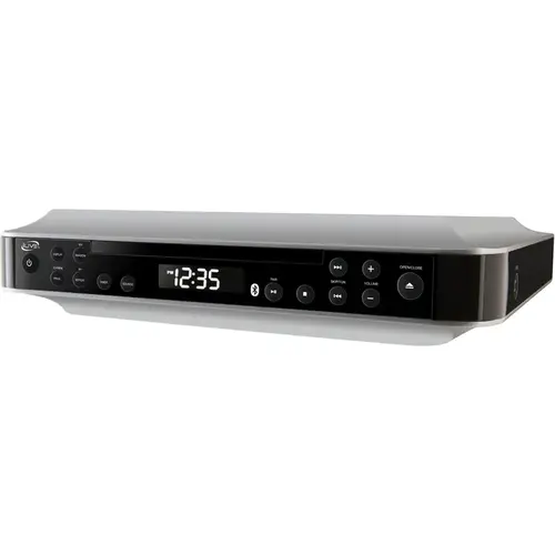 iLive IKBC384S Under Cabinet Music System Wireless Bluetooth Silver