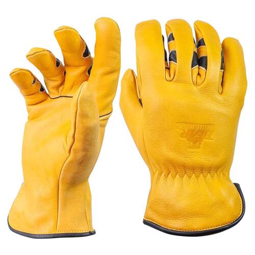 Driver Gloves Unisex Yellow L Yellow