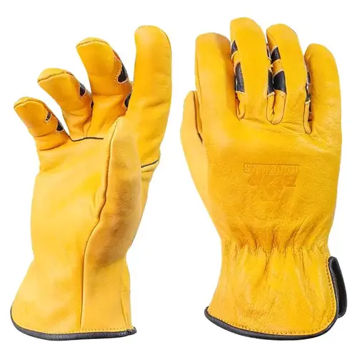 Driver Gloves Unisex Yellow M Yellow