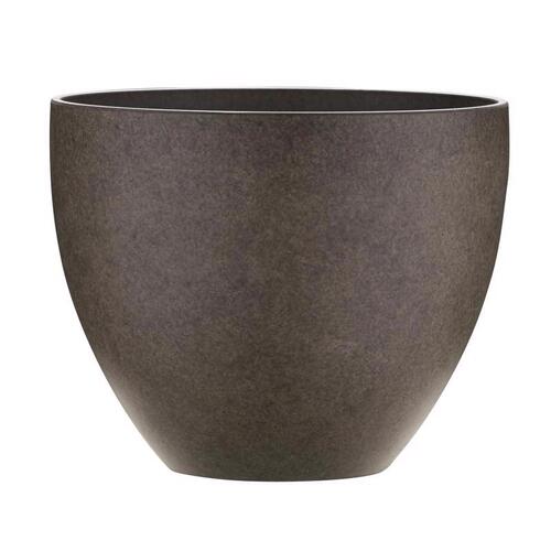 Planter Egg 7.5" H X 9" D Resin Egg Graystone Graystone