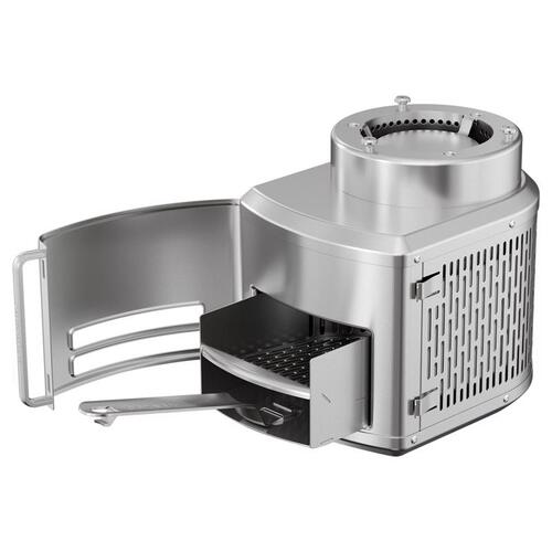 Wood Burner Roccbox Stainless Steel 8.8" L X 7.8" W Silver