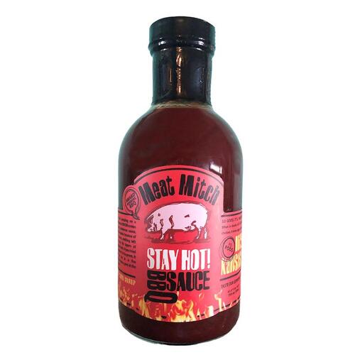 Meat Mitch 3985 BBQ Sauce Stay Hot Spicy 19.6 oz