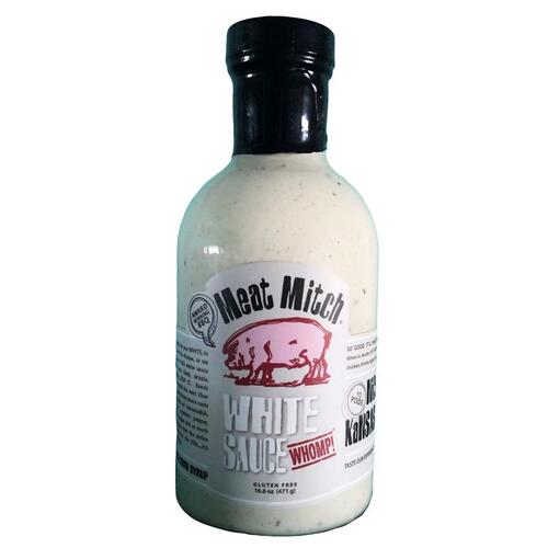 Meat Mitch 3975 BBQ Sauce White Sauce WHOMP 16.6 oz