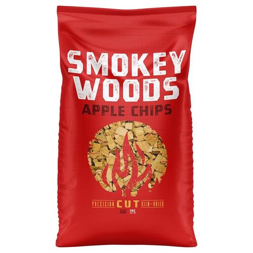 Wood Smoking Chips All Natural Apple 192 cu in