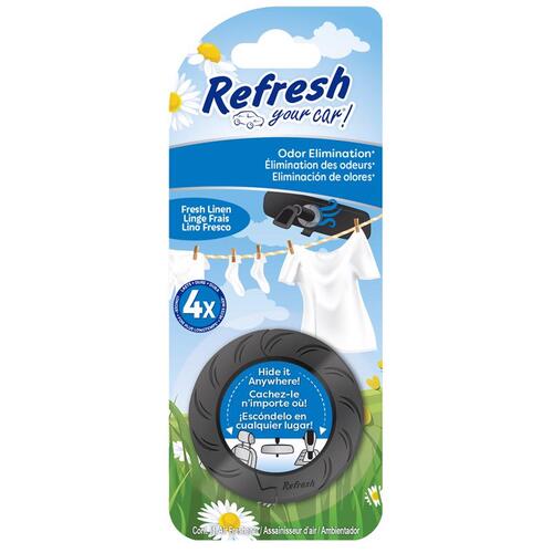 Discreet Ring Car Air Freshener, Fresh Linen Scent