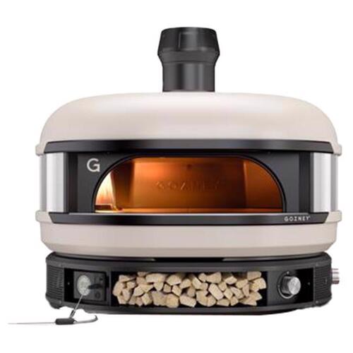 Outdoor Pizza Oven Dome 29" Natural Gas/Wood Bone Bone